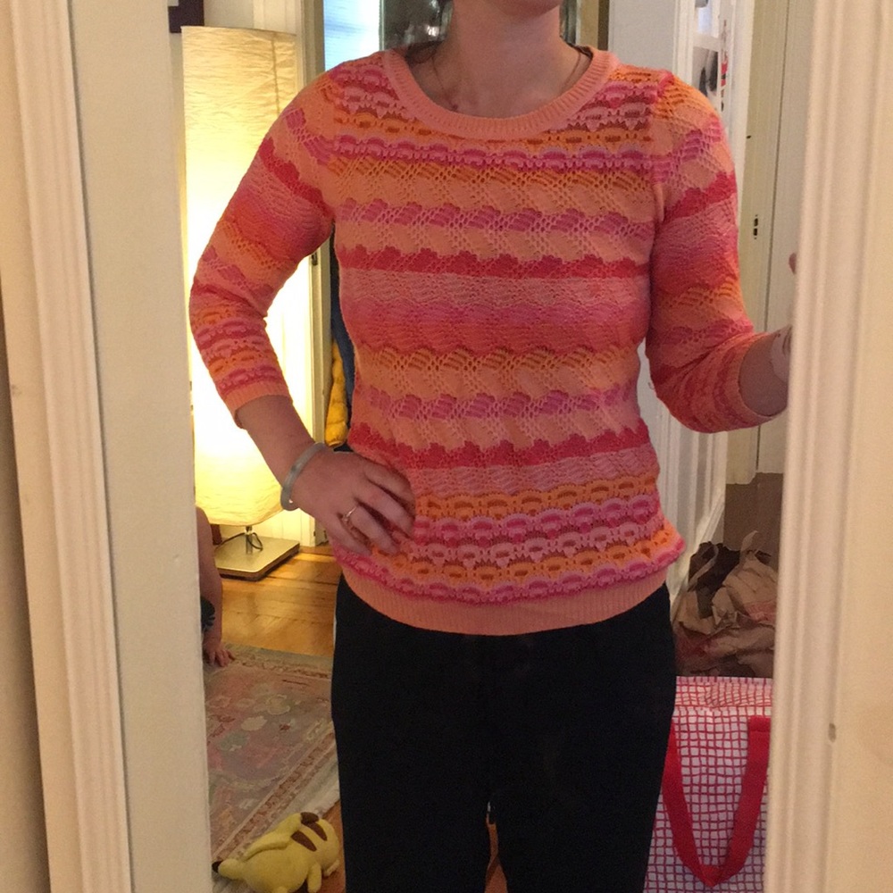 Sparrow Anthropologie 3/4 Sleeve sweater - Sz S